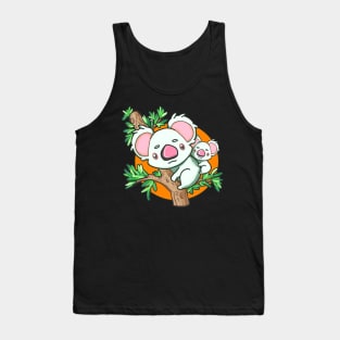 Albino Koala mama and baby Tank Top